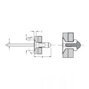 REBITE-DE-REPUXO-ESTRUTURAL-ESCAREADO-POP-AVDEL-AVEX-1604